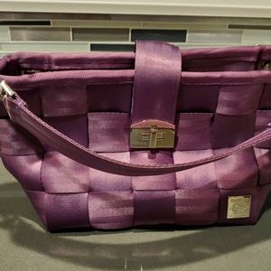 Harveys Purple Seat Belt Purse, PERFECT CONDITION.